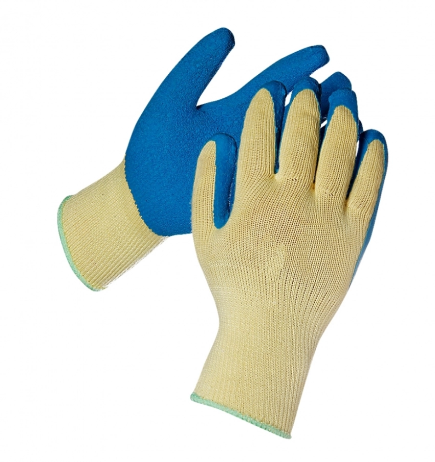 Перчатки с латексным покрытием